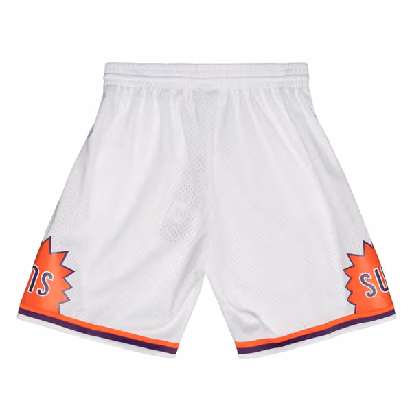 Phoenix Suns 2002-03 Mitchell & Ness Swingman NBA Shorts White view 2