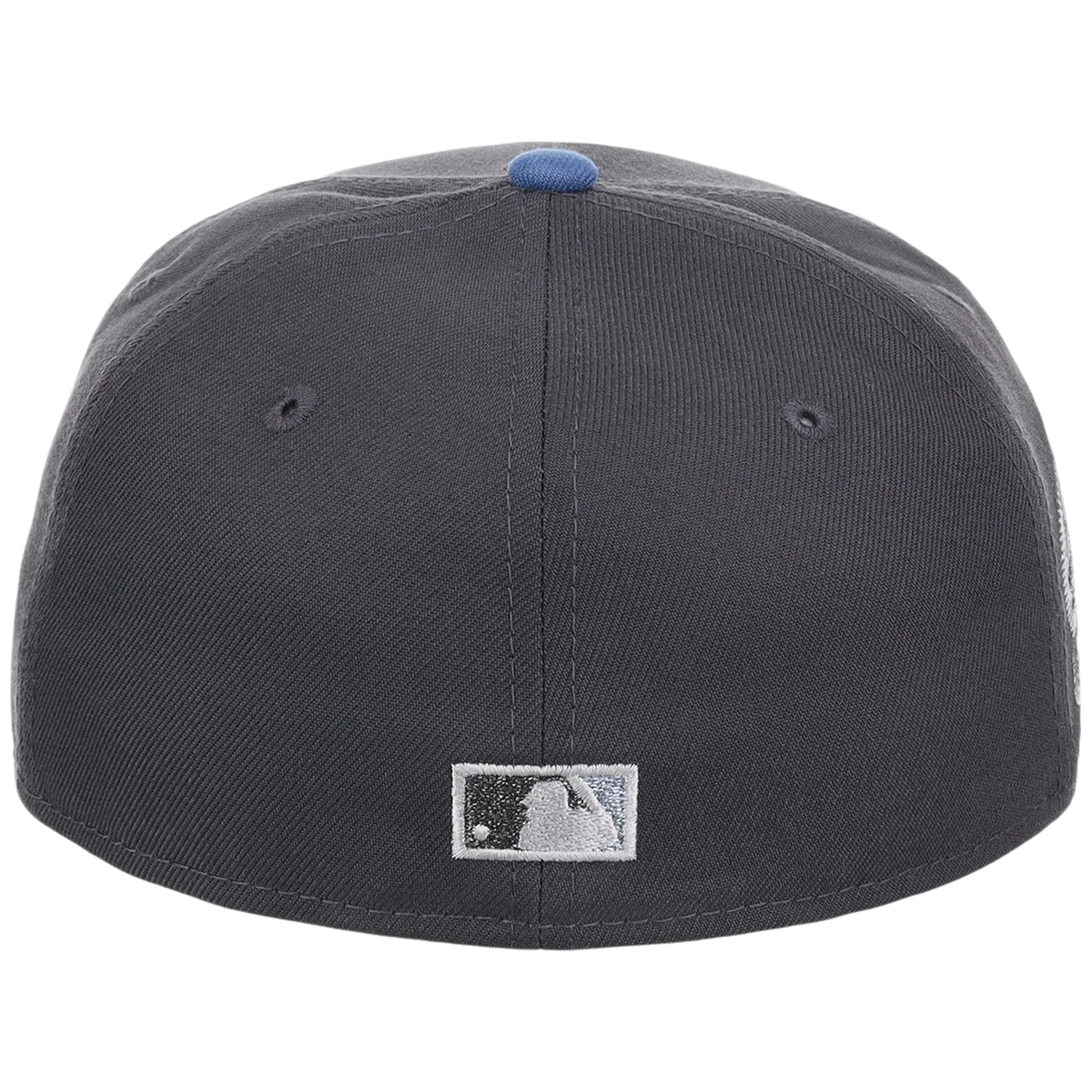 Miami Marlins MLB Indigo Steel New Era 59FORTY detail view
