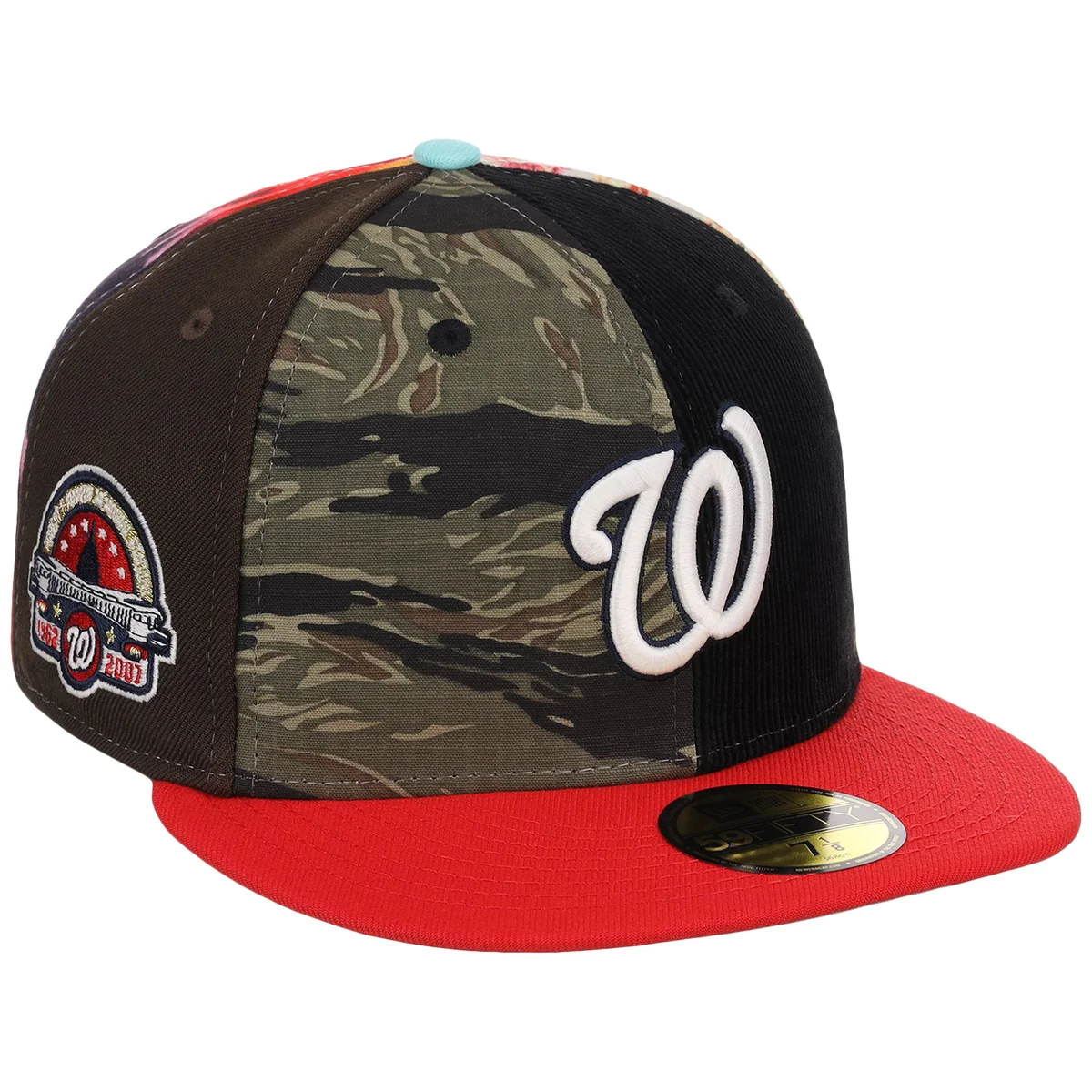 Washington Nationals MLB x Chase B Maximal 2.0 New Era 59FIFTY front view