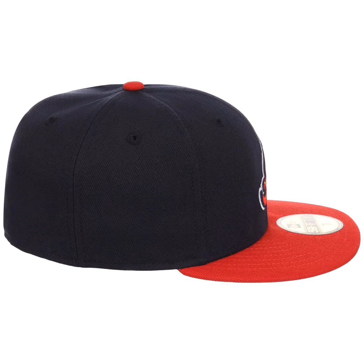 Atlanta Braves MLB Cooperstown Authentic Collection New Era 59FIFTY (Navy/Red) detail view