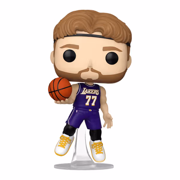 Funko POP! #221 Luka Dončić Los Angeles Lakers Vinyl NBA Figure view 2