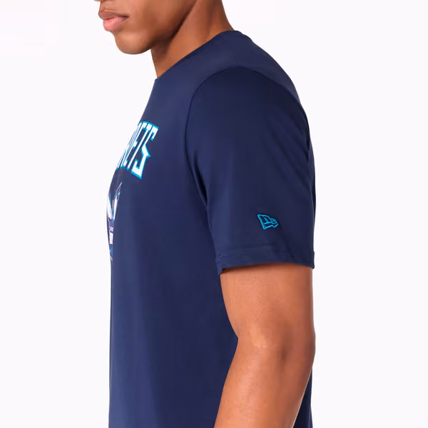 Charlotte Hornets Team Logo New Era NBA T-Shirt view 3