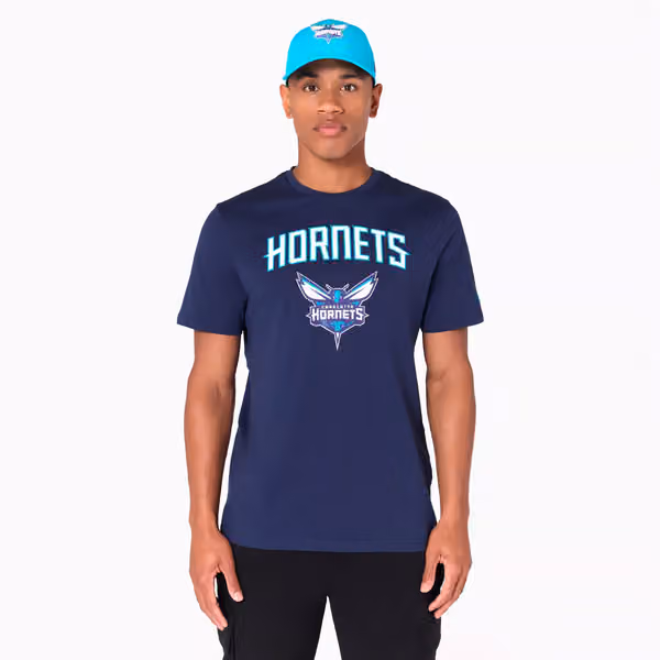 Charlotte Hornets Team Logo New Era NBA T-Shirt view 1