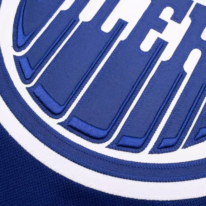 Connor McDavid #97 Edmonton Oilers Premium NHL Jersey Home Blue view 5