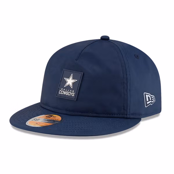 Dallas Cowboys 2025 NFL On-Field Sideline 59FIFTY A-Frame Fitted Cap Navy product photo