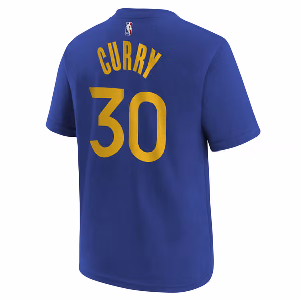 Stephen Curry #30 Golden State Warriors Player NBA T-Shirt (YOUTH) view 3