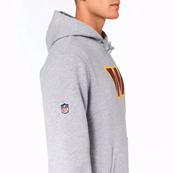 Washington Commanders Logo Hoodie New Era NFL Sweatshirt view 4