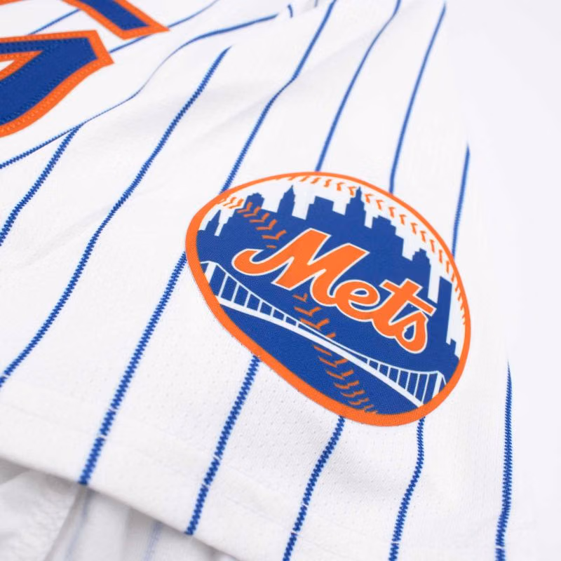 Juan Soto #22 New York Mets Limited MLB Jersey Home Pinstripe White view 6