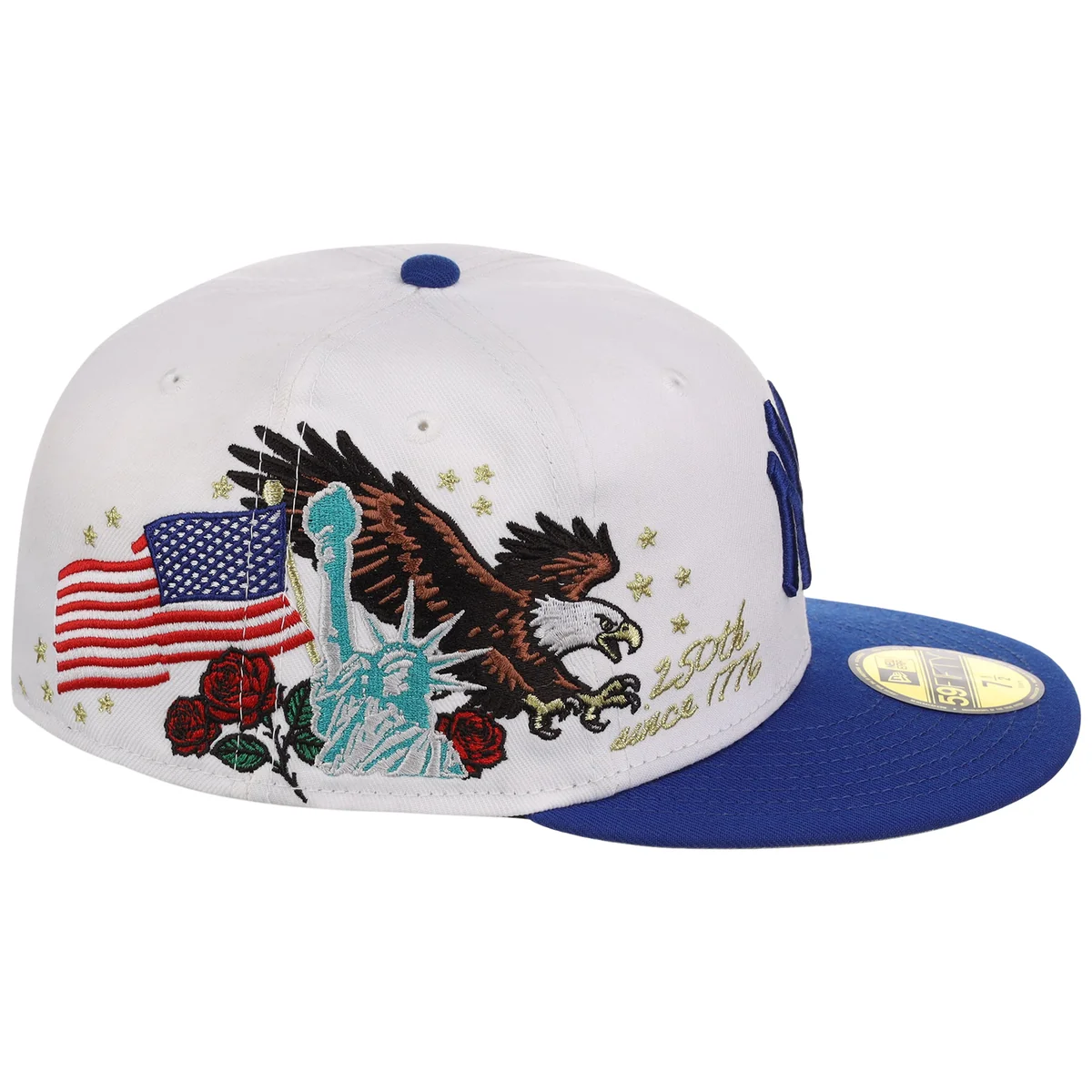 New York Yankees MLB Eagle New Era 59FIFTY detail view