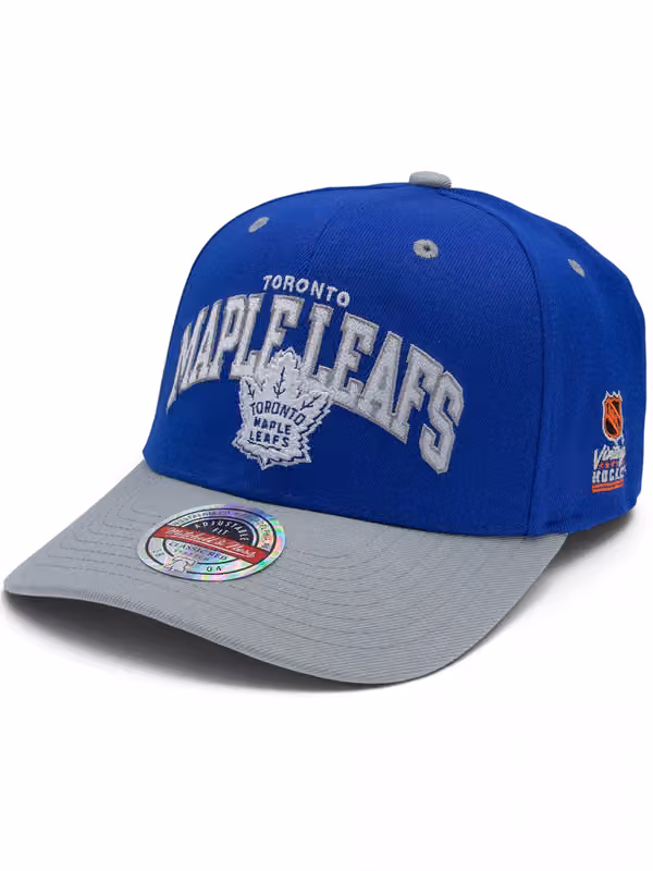 Toronto Maple Leafs Team Arch Classic Red Stretch-Snap NHL Cap Blue product photo