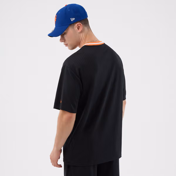 New York Mets Team Arch Oversized MLB T-Shirt Black view 5