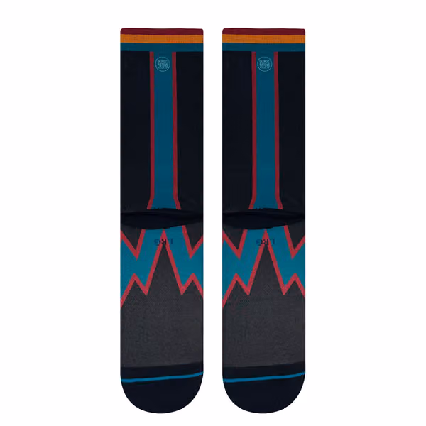 Detroit Pistons 2025-26 NBA City Edition Crew Socks view 3