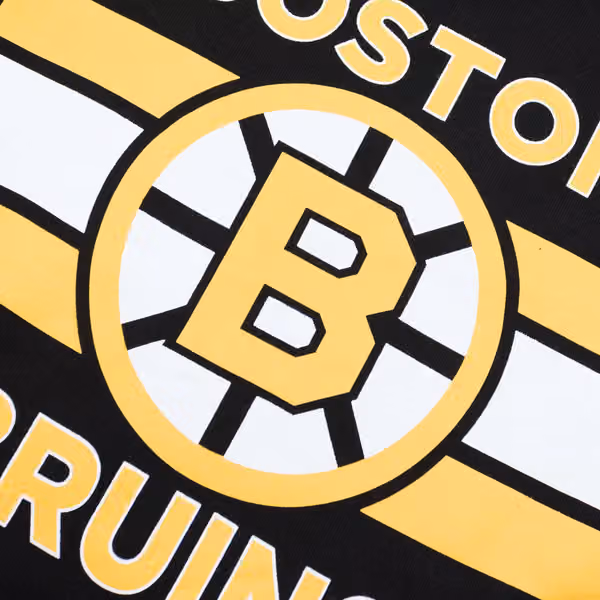 Boston Bruins Stripe '47 Burnside NHL Hoodie Black view 3
