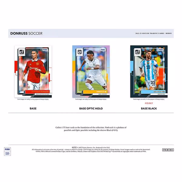 2022/23 Panini Donruss Soccer (Fußball) Hobby Box view 2