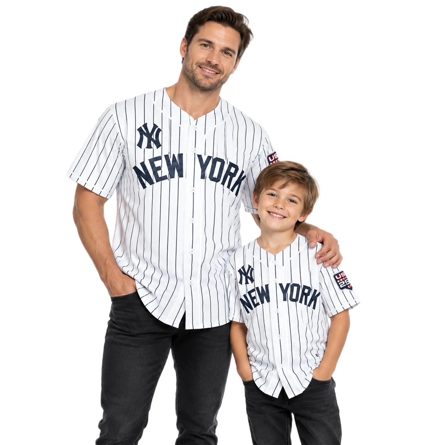 Fourth of july New York Yankees Jersey Elite Custom Player
