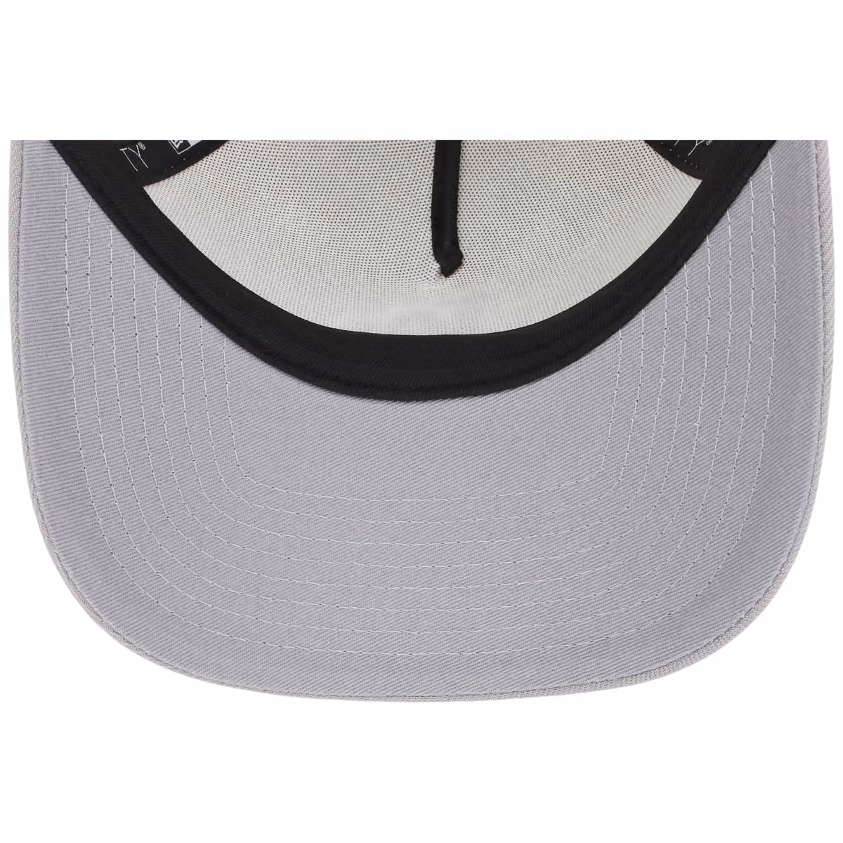 Los Angeles Dodgers MLB Chrome x Gray FASHION CORE New Era 9FORTY A-Frame back view