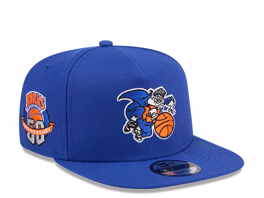 New Era New York Knicks 50th Anniversary HWC Edition 9Fifty A Frame Snapback Hat front