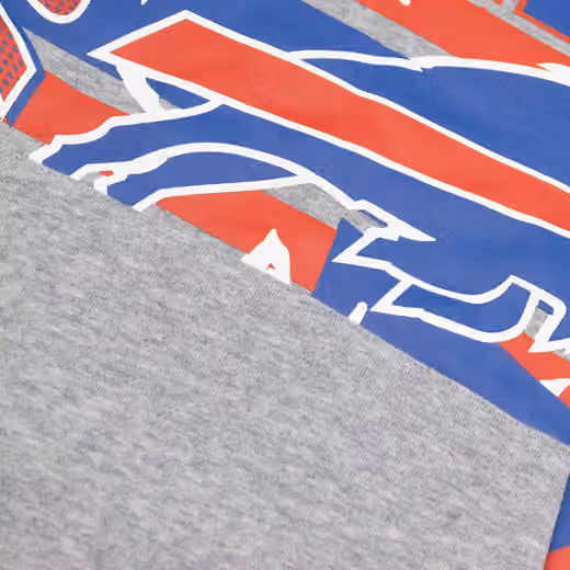 Buffalo Bills Sport Classics Oversized NFL Hoodie Gray view 3