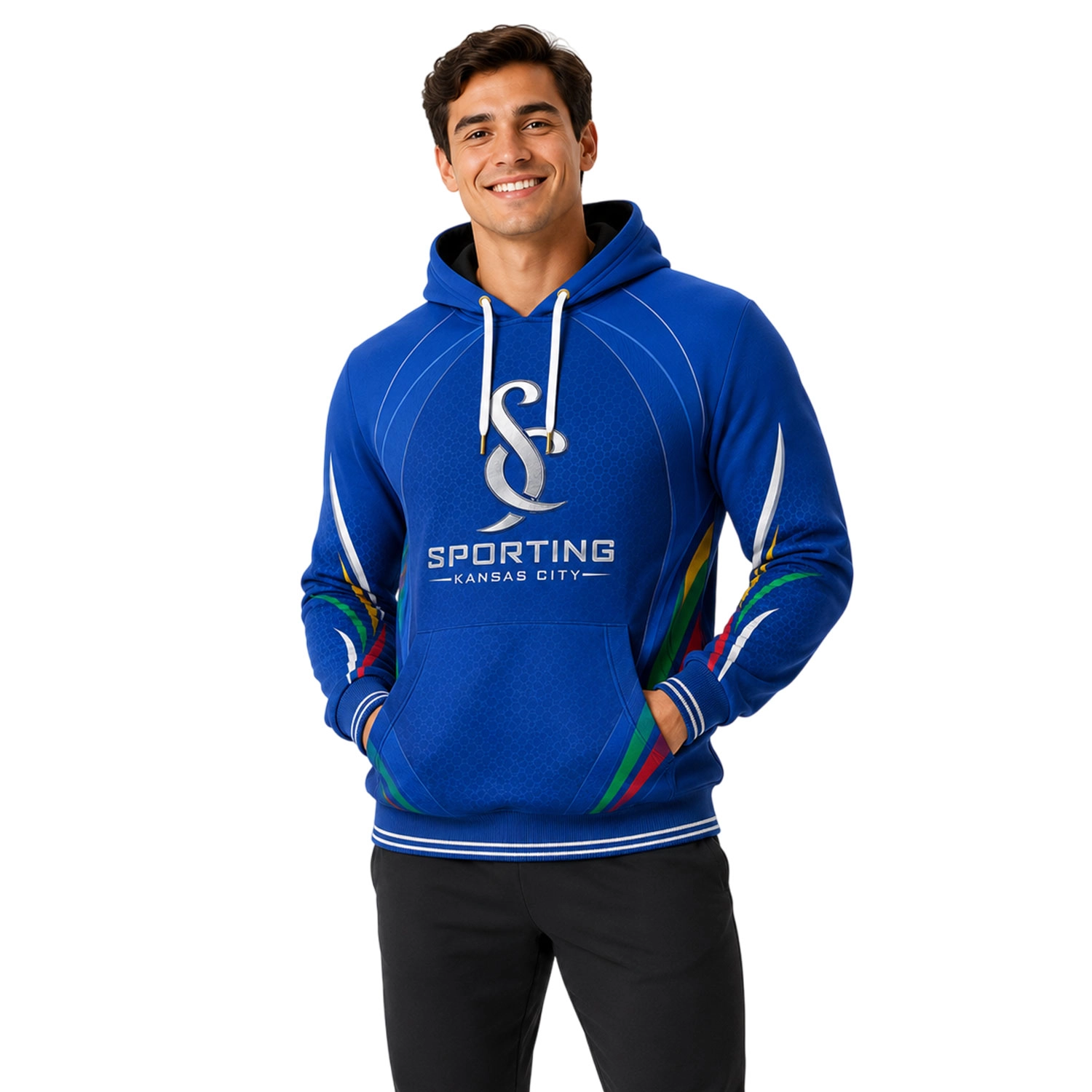 Kansas City Soccer Hoodie Custom Dynamic Heritage Accent