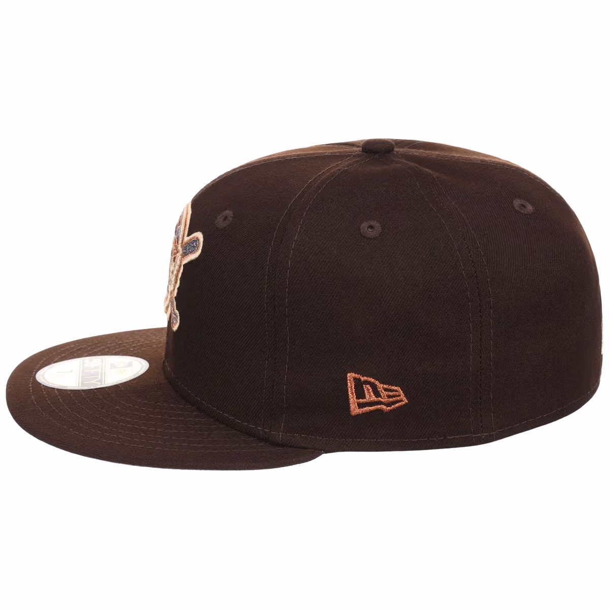 Pittsburgh Pirates MLB Frosted Bark New Era 59FIFTY detail view
