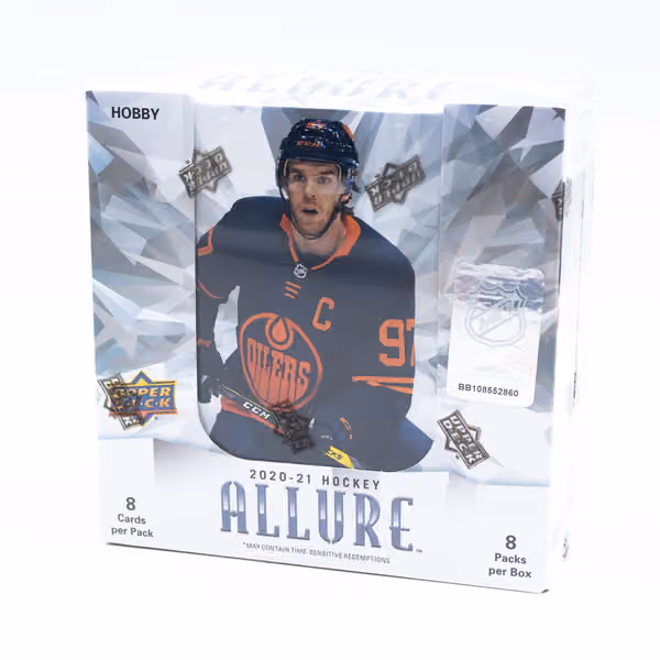 2020/21 Upper Deck Allure Hockey Hobby Box NHL view 1