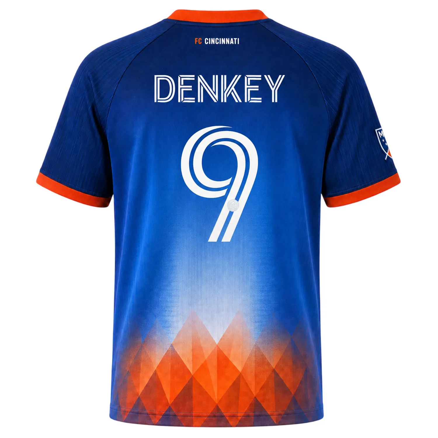 Kevin Denkey Fc Cincy Blue Jersey Attractive Fan Wear