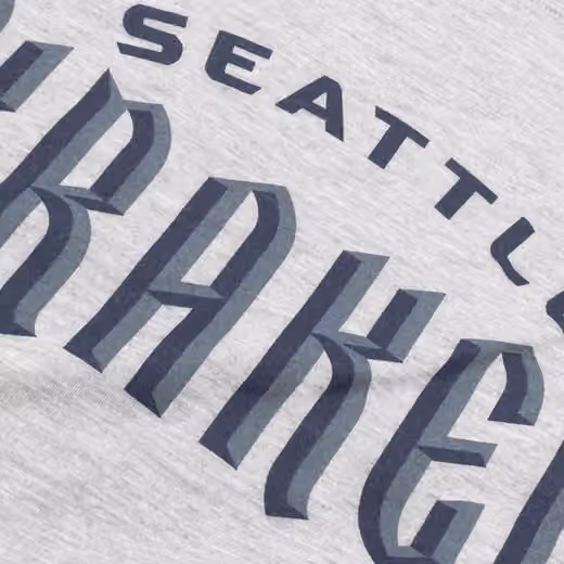 Seattle Kraken Wordmark Fanatics NHL T-Shirt Grey view 4