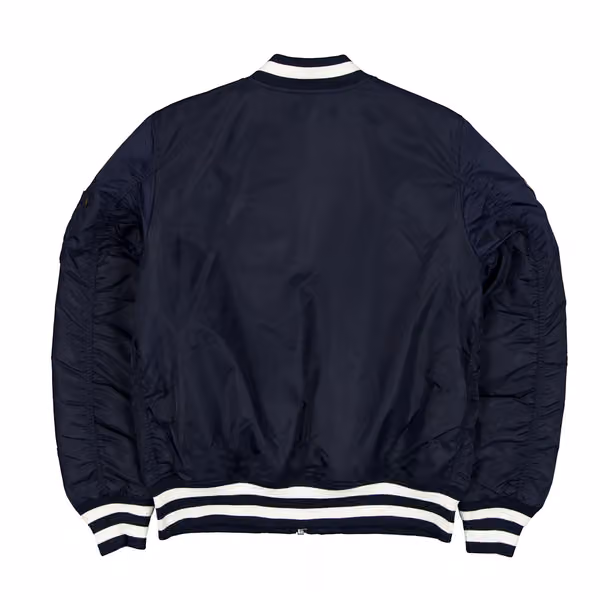 Boston Red Sox Alpha Industries MA-1 MLB Bomber Jacket Navy view 2