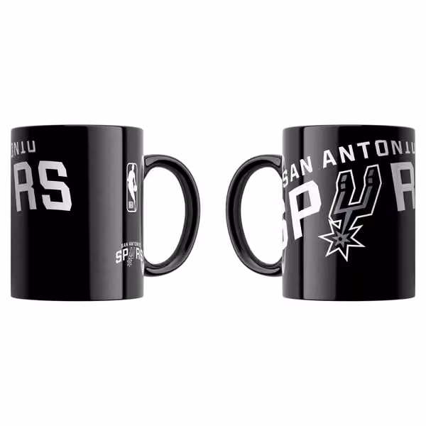 San Antonio Spurs Oversized Logo NBA Mug (330 ml) view 1
