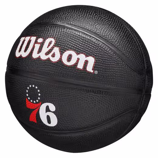 Philadelphia 76ers Tribute Wilson NBA Mini Basketball (Size 3) view 4