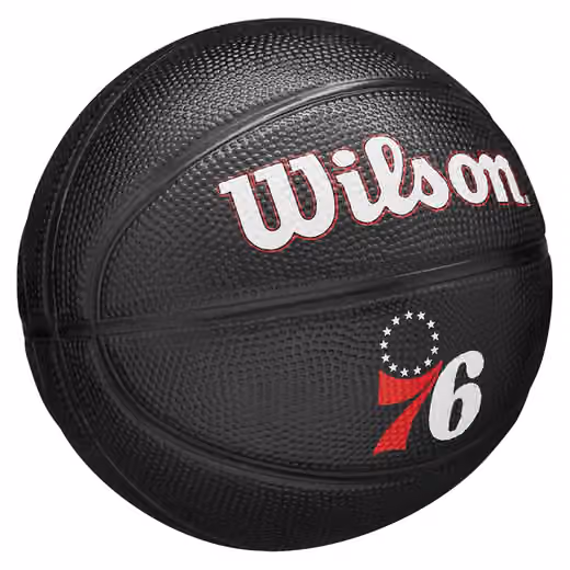 Philadelphia 76ers Tribute Wilson NBA Mini Basketball (Size 3) view 3