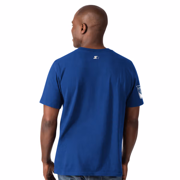New York Rangers Starter Special Teams NHL T-Shirt Blue view 2