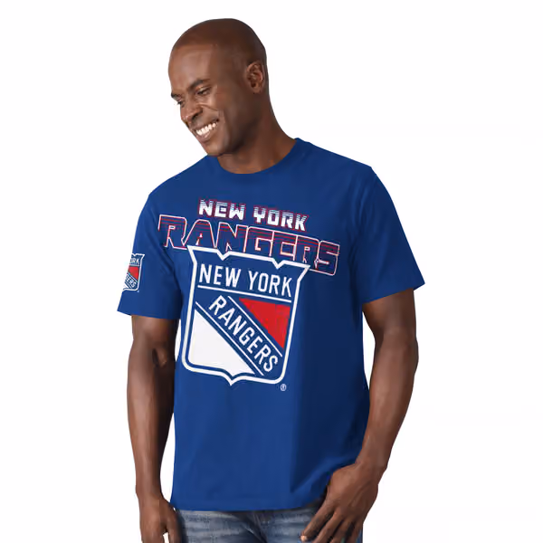 New York Rangers Starter Special Teams NHL T-Shirt Blue view 1