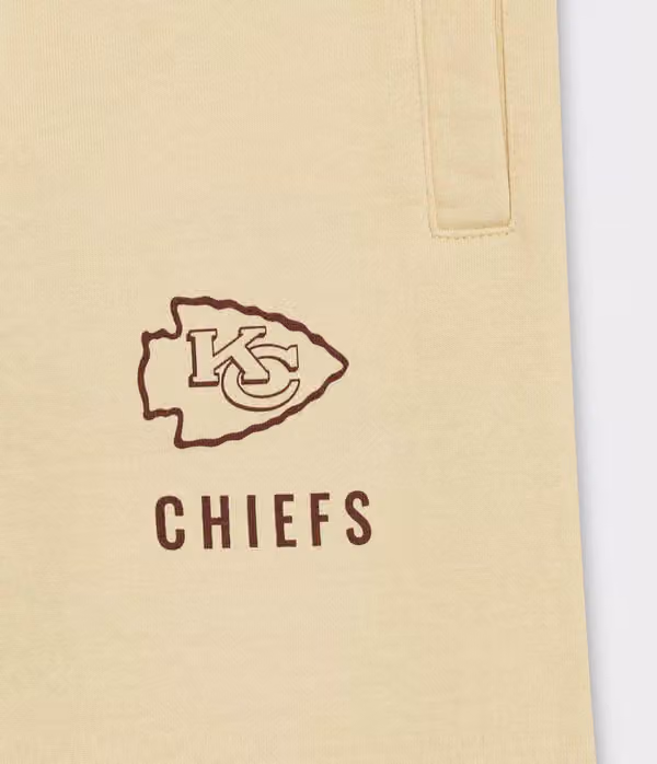 Kansas City Chiefs L&L '06 Classics NFL Sweatpants Cream view 3