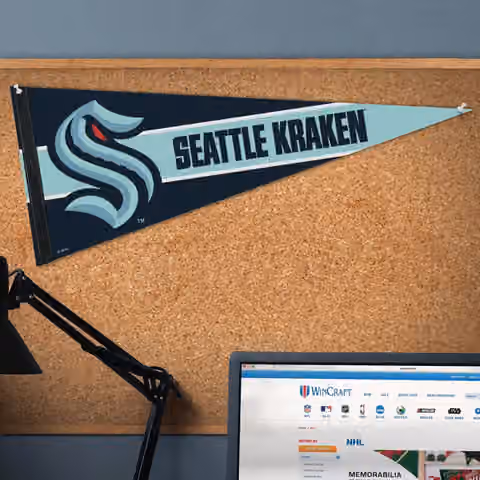 Seattle Kraken WinCraft Premium NHL Pennant view 2