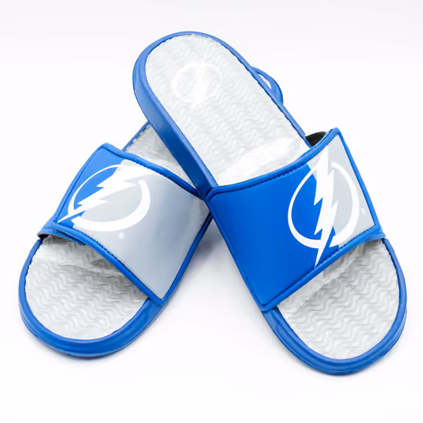 Tampa Bay Lightning Big Logo NHL Gel Slides view 2