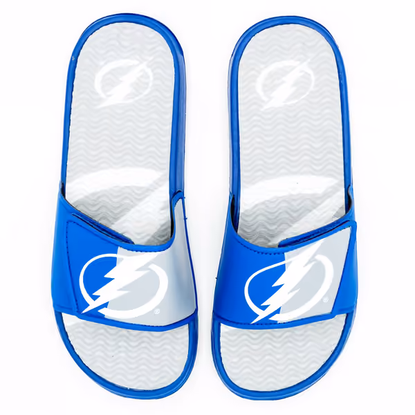 Tampa Bay Lightning Big Logo NHL Gel Slides view 1