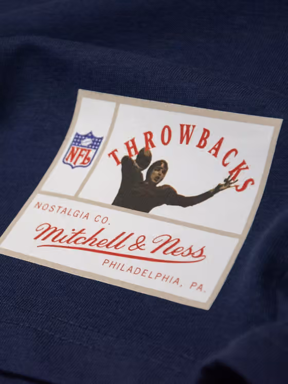Tom Brady #12 New England Patriots Wordmark Player NFL T-Shirt Navy view 3