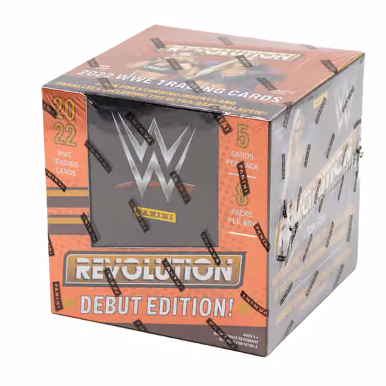 2022 Panini Revolution WWE Wrestling Hobby Box view 1
