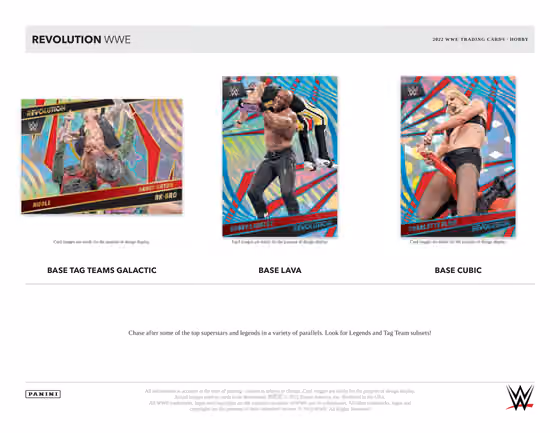 2022 Panini Revolution WWE Wrestling Hobby Box view 2