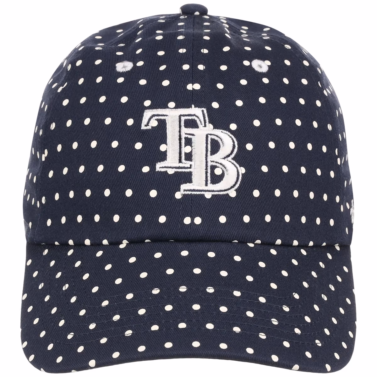 Tampa Bay Rays MLB Women's Polka Dot '47 Clean Up Collection detail view