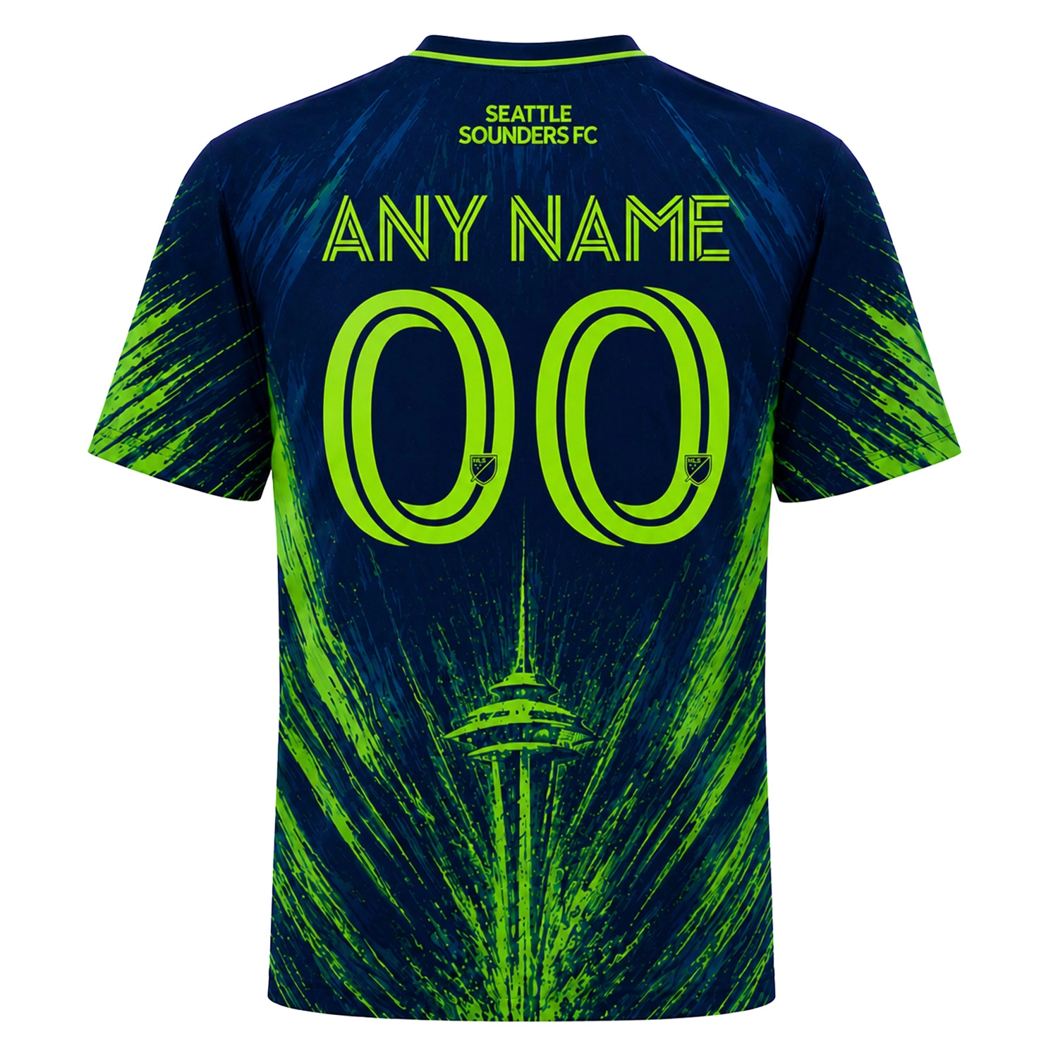 Seattle Sounders Custom Fan Jersey – Vibrant Splash