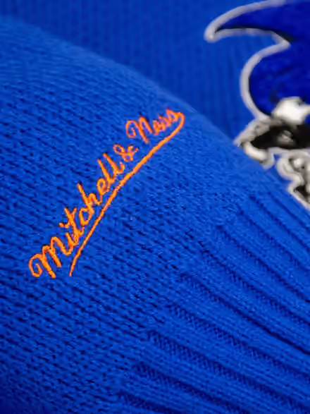 New York Knicks NBA Head Coach Sweater Blue view 5