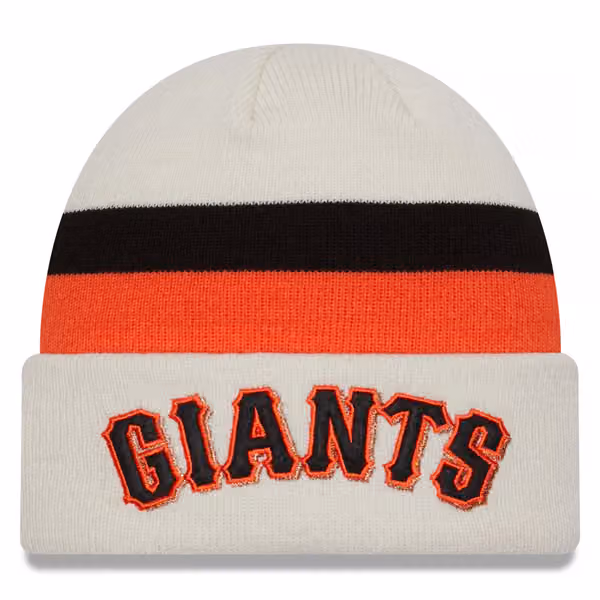 San Francisco Giants Retro New Era MLB Beanie Knit product photo