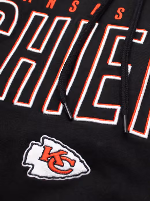 Kansas City Chiefs 2026 NFL Sideline Sleeveless Hoodie Black view 4