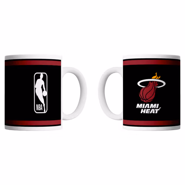 Miami Heat Logo & Shield NBA Mug (330 ml) view 1
