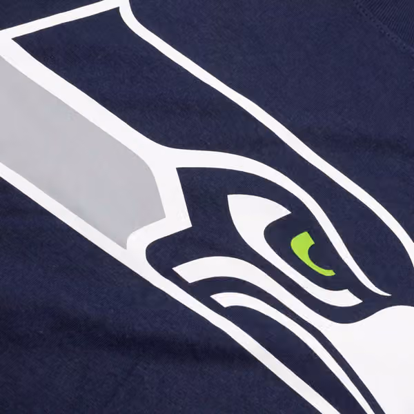Seattle Seahawks Nike Essential Logo NFL T-Shirt view 3