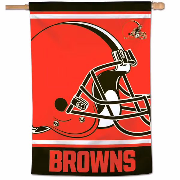 Cleveland Browns Mega Logo WinCraft NFL Flag view 1