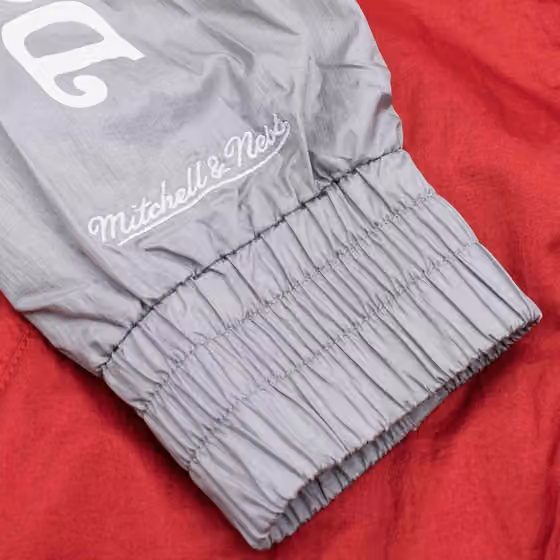 Detroit Red Wings Undeniable Mitchell & Ness NHL Windbreaker Jacket view 5