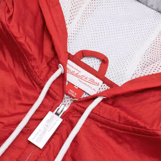 Detroit Red Wings Undeniable Mitchell & Ness NHL Windbreaker Jacket view 4